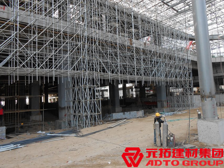 菊花盤(pán)式腳手架系統(tǒng)好不好用？安全嗎？