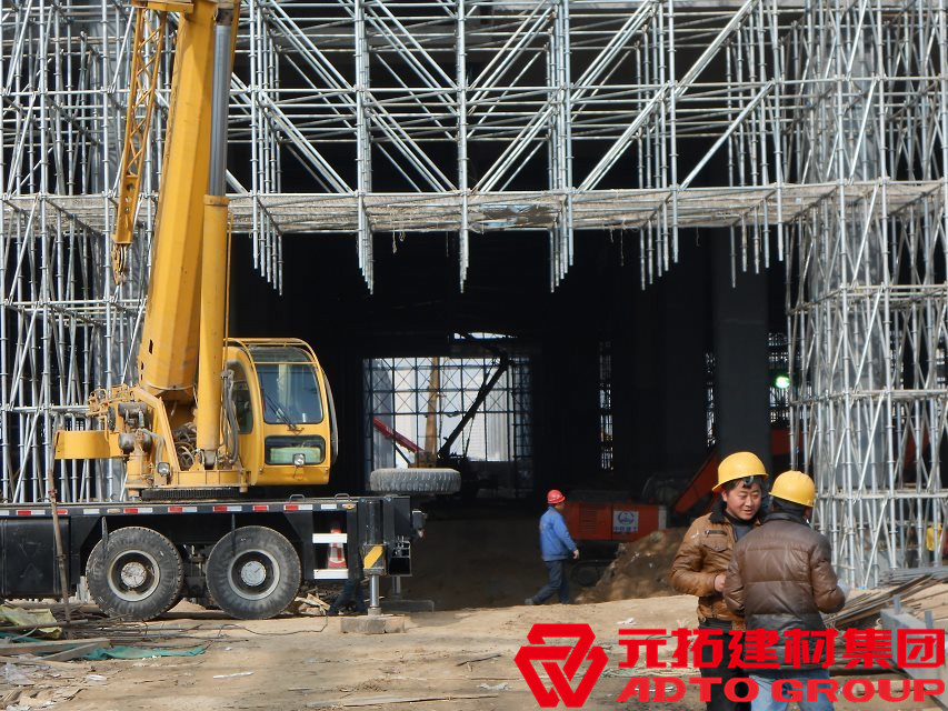 承插式鋼管腳手架尺寸有哪些？承插式鋼管腳手架可以最高多少米？